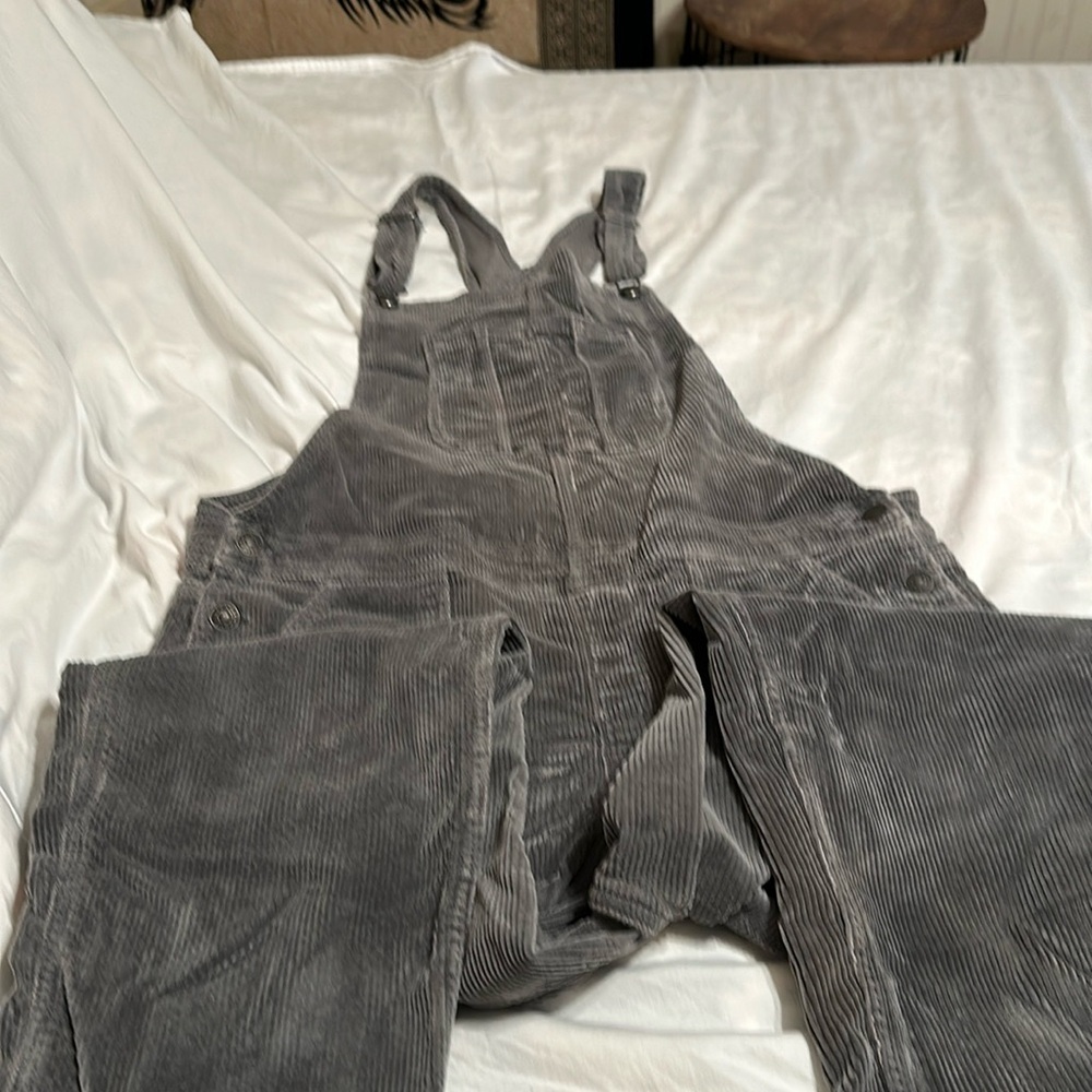 Corduroy overalls